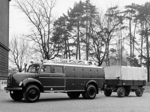 Magirus-Deutz F125A Mercur RKW Rustzug 1960 года